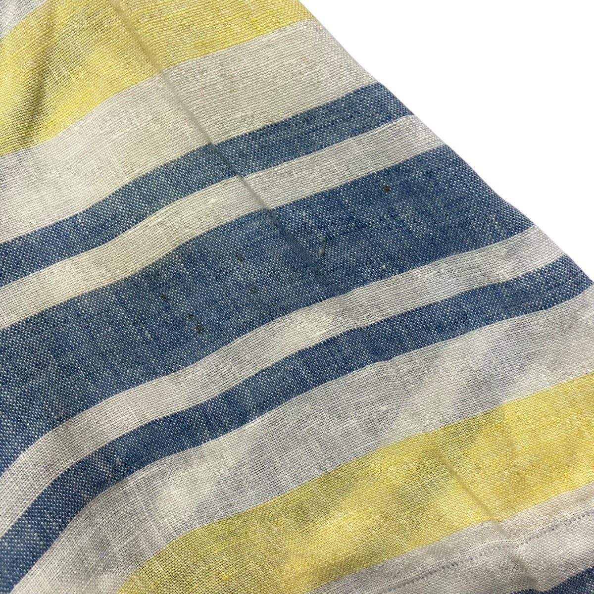 POLO RALPH LAUREN リネンボーダーポロシャツ 古着・中古-7枚目のアイテム画像