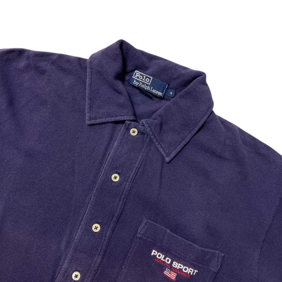 POLO SPORT(ポロスポーツ) ワンポイントロゴポロシャツ ネイビー
