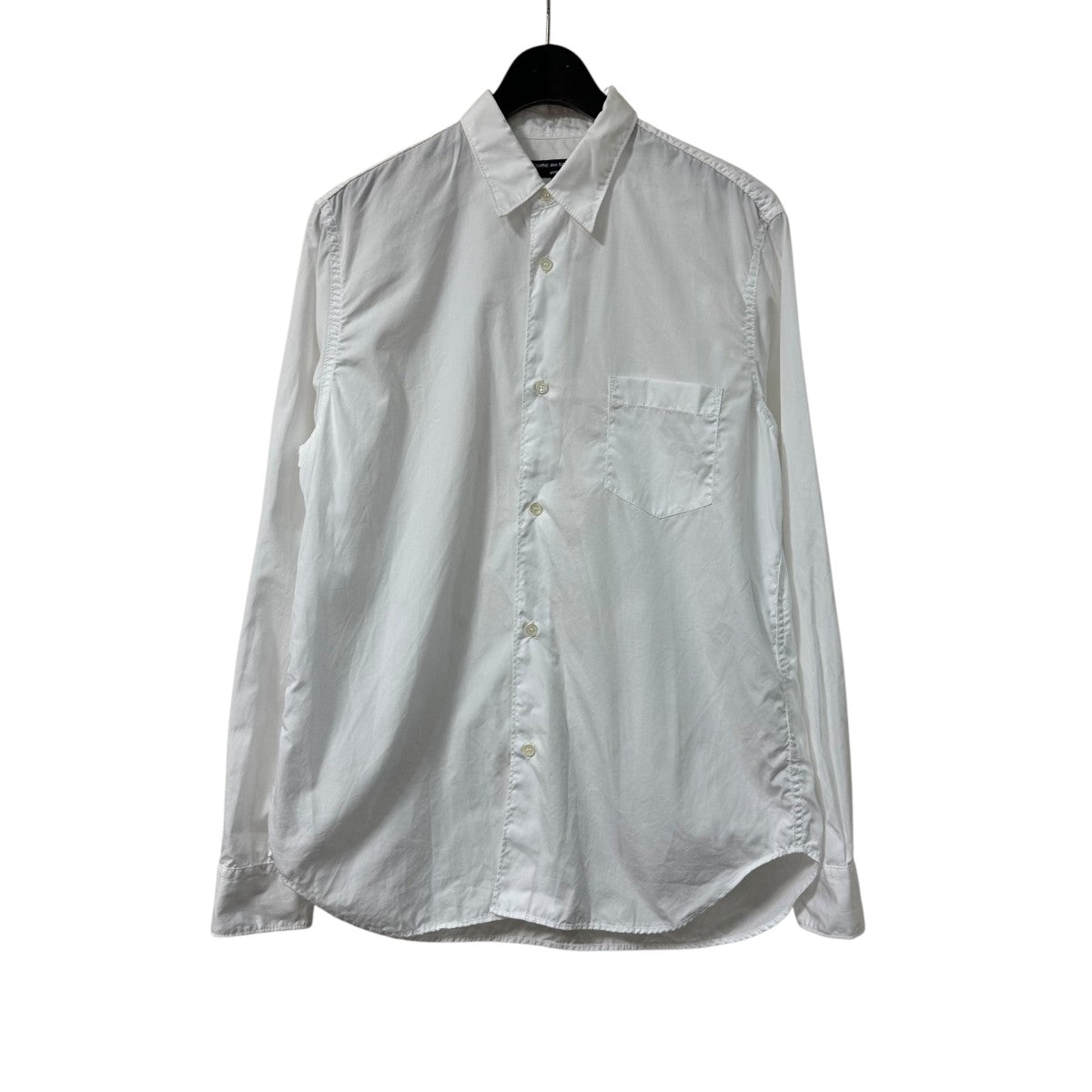 コムデギャルソン・オム　長袖開襟シャツ COMME des GARCONS HOMME(コムデギャルソンオム) 80's old logo