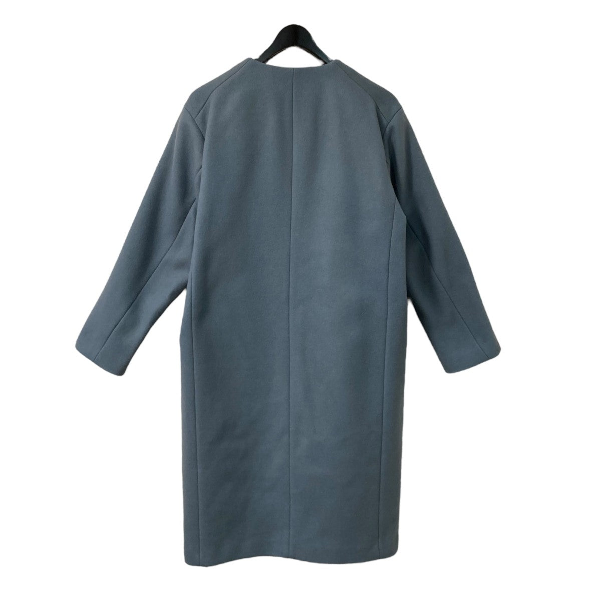 YLEVE(イレーヴ) super100's ダブルメルトンノーカラーコート