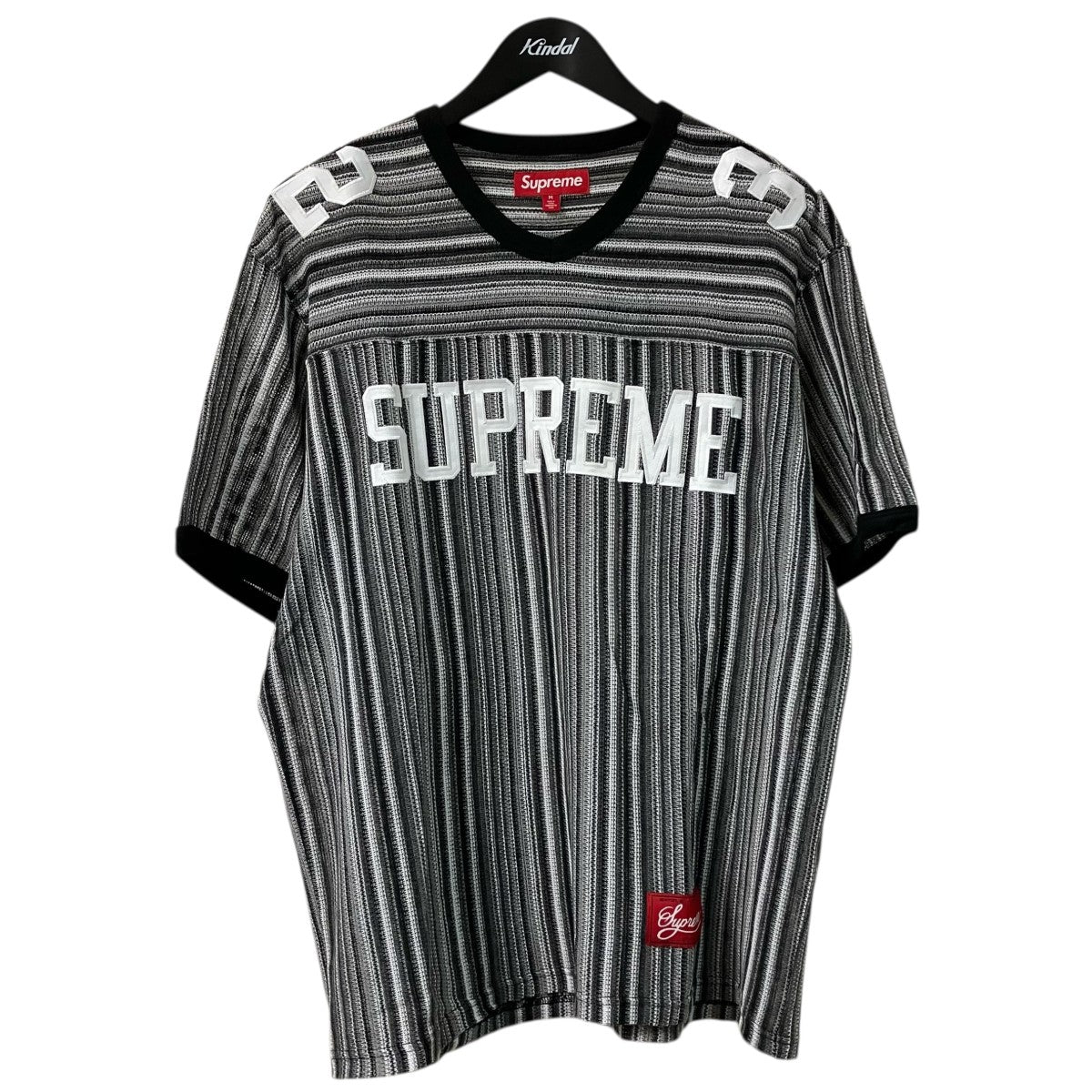 Supreme 25SSOpen Knit Football Topメッシュトップス 古着・中古-1枚目のアイテム画像