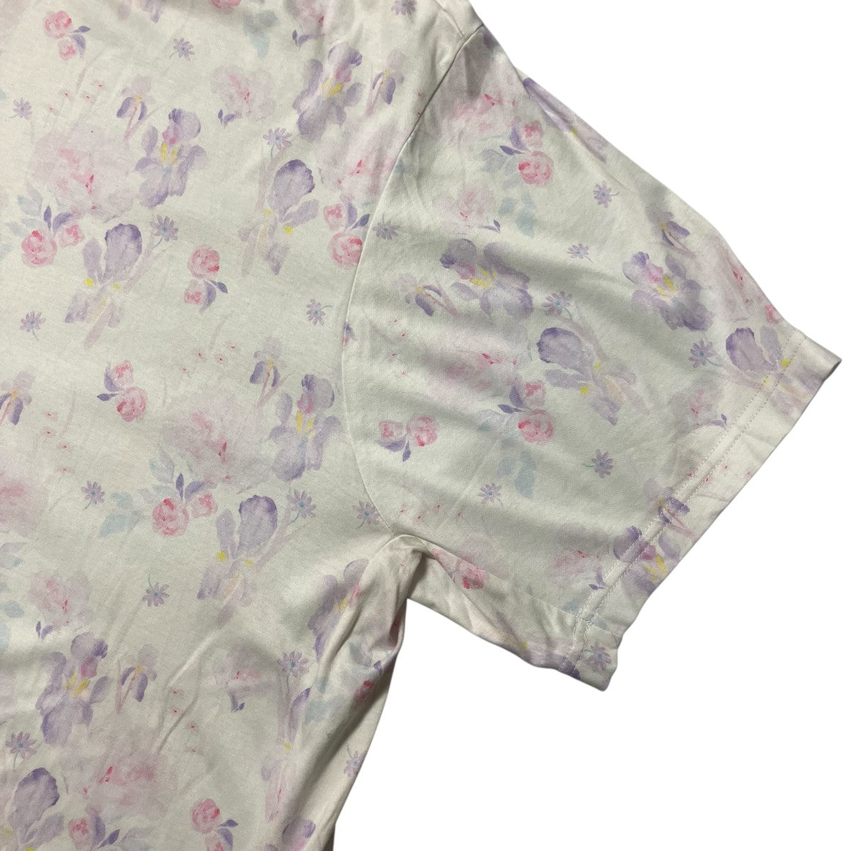 mame kurogouchi 22SS花柄クルーネックTシャツMM22SS JS514 古着・中古-4枚目のアイテム画像
