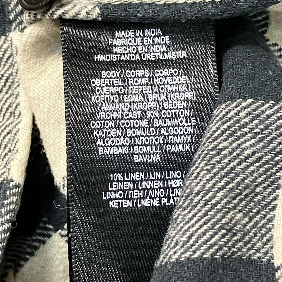 RRL ギンガムチェック長袖シャツ0200011734 古着・中古-8枚目のアイテム画像