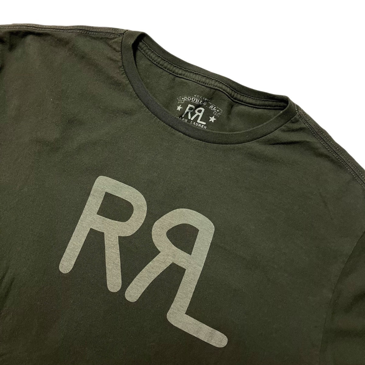 RRL ロゴプリントTシャツ 古着・中古-3枚目のアイテム画像