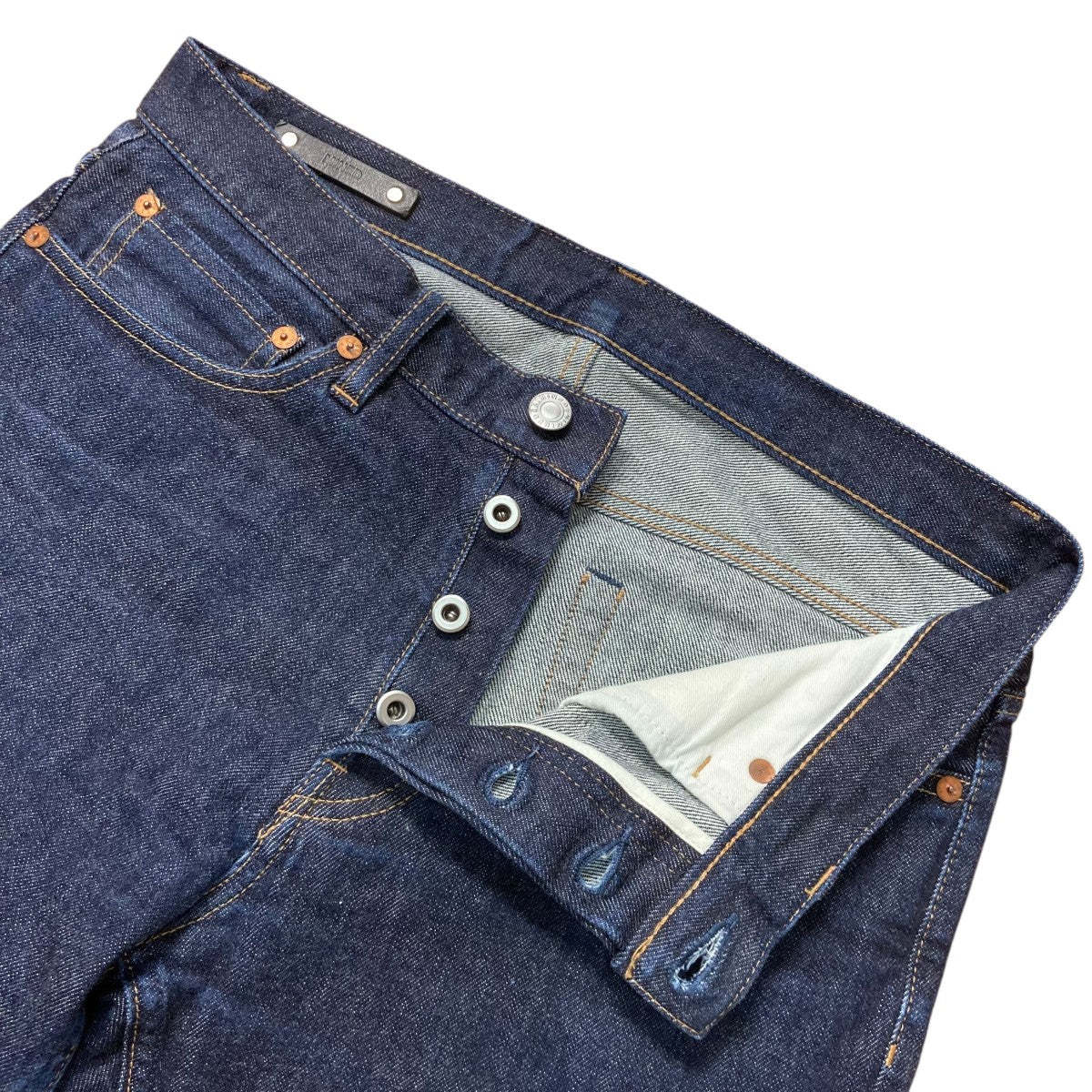MINEDENIM(マインデニム) Standard Slim STR 5pocket RGDデニムパンツ