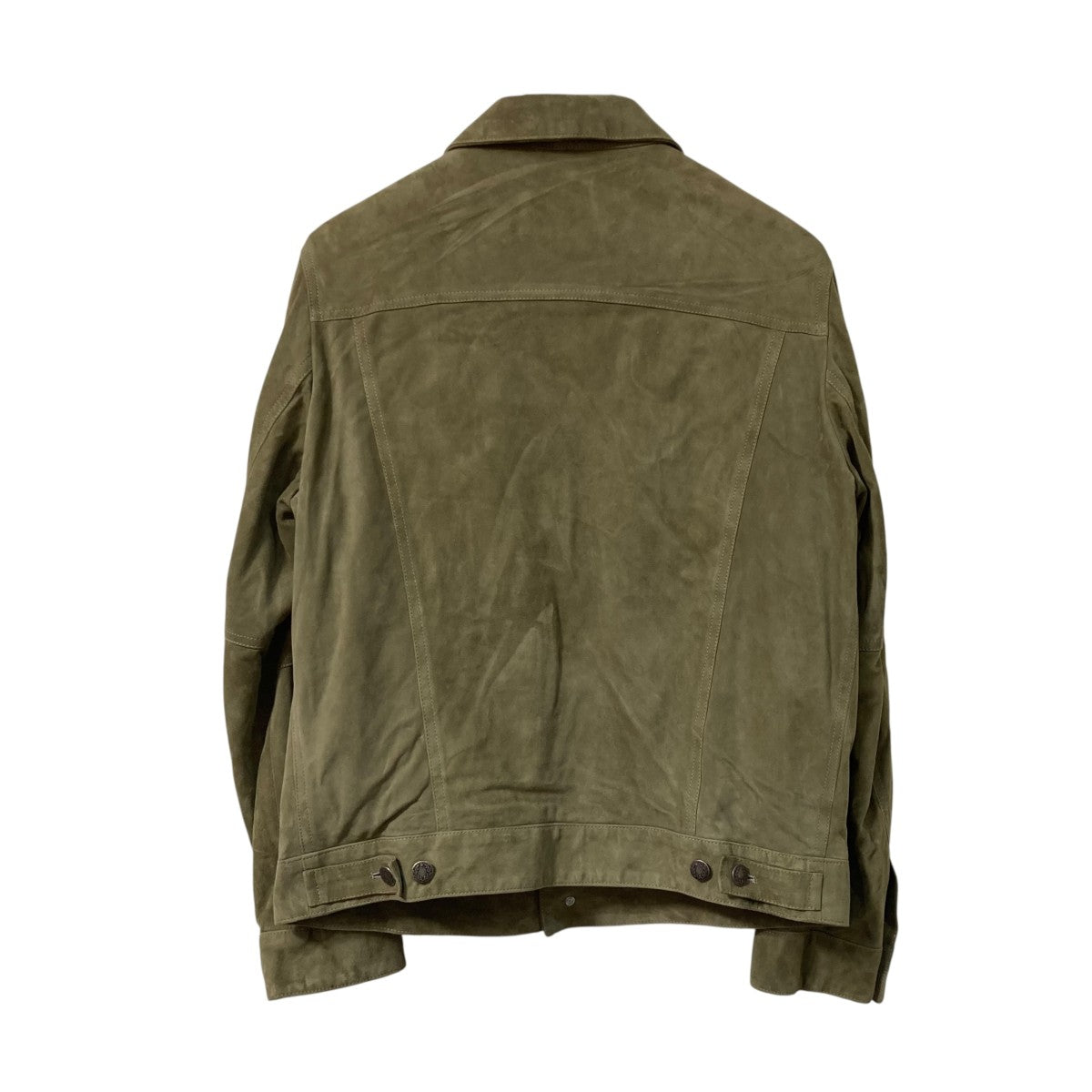 EMMETI SOVEREIGN スエードジャケットカーキ EMMETI x SOVEREIGN エンメティ ソブリン 別注 イタリア製 JADER