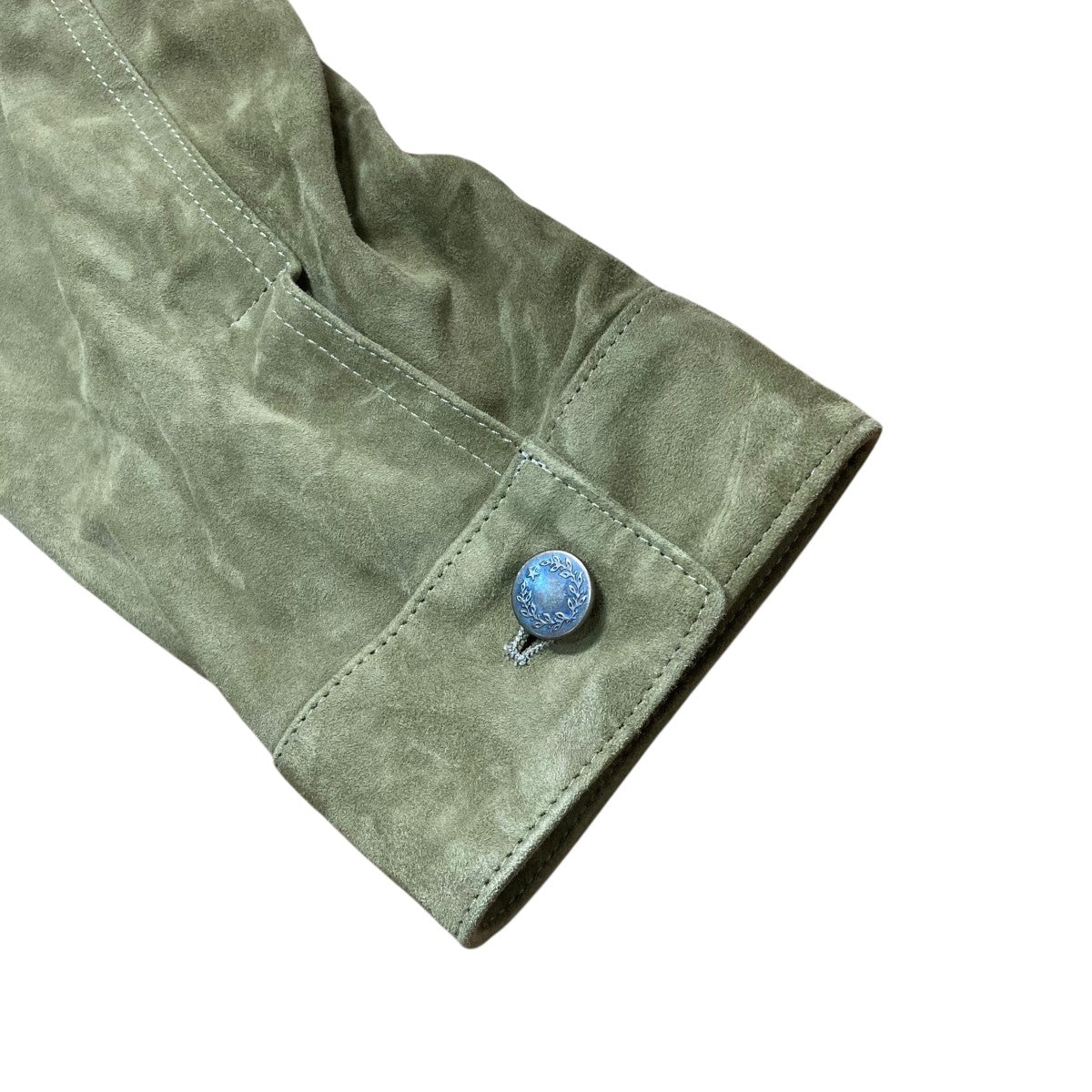 EMMETI×TOMORROW LAND PILGRIM ラムスエード トラッカージャケット