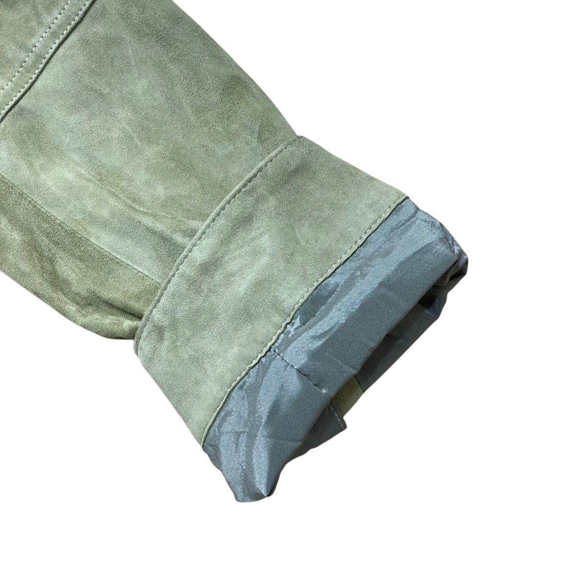 EMMETI×TOMORROW LAND PILGRIM ラムスエード トラッカージャケット