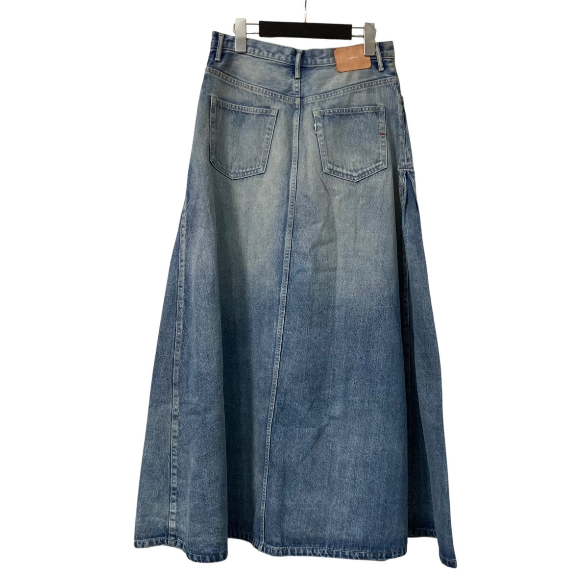 Graphpaper 24SSSelvage Denim Skirt-LIGHT FADE-デニムロングスカートGL241 40190LB 古着・中古-2枚目のアイテム画像