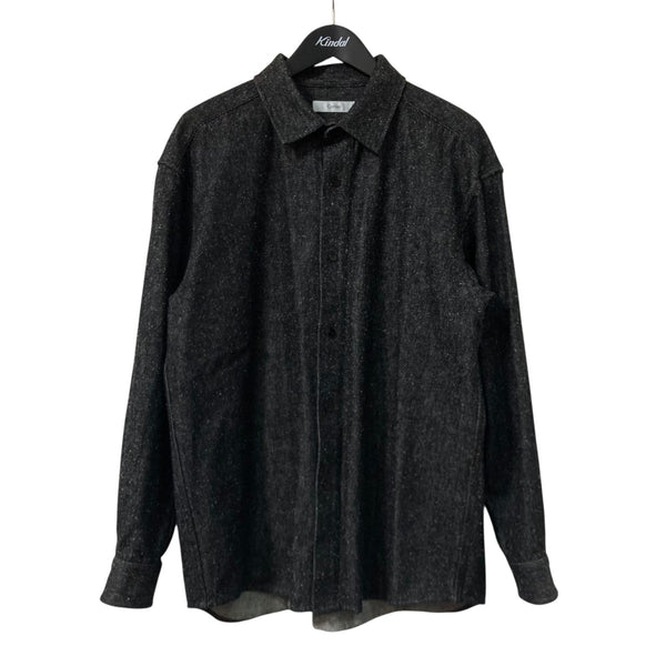 CORNIER(コルニエ) albn別注 コットンシルクシャツ ブラック サイズ M