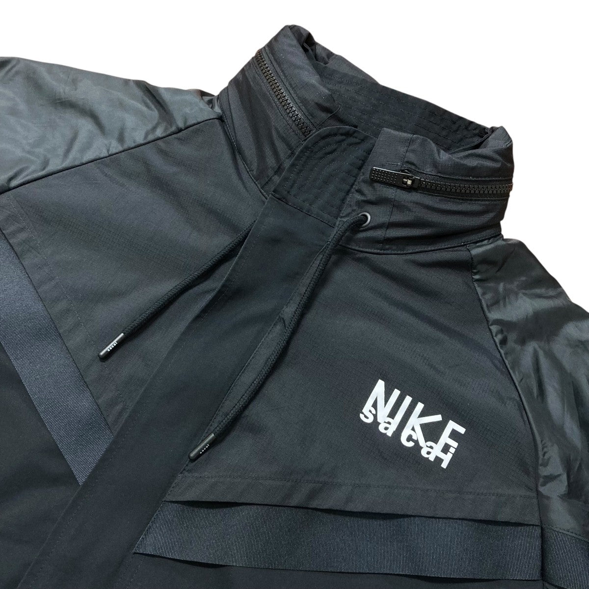 sacai×NIKE NRG TRENCH JACKETナイロンロングジャケットDQ9028 010