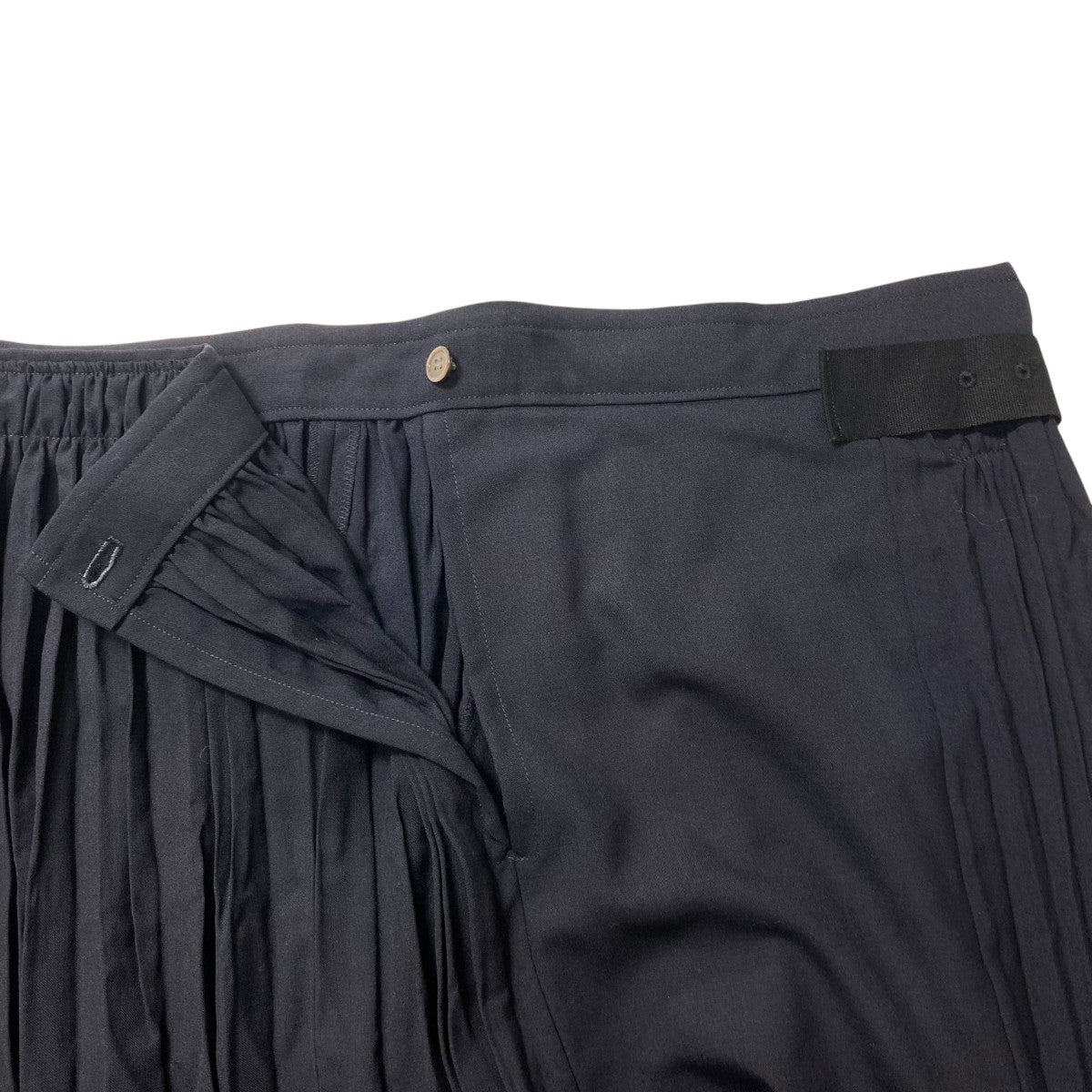 tricot COMME des GARÇONS ネイビー プリーツスカート tricot COMME des GARÇONS ネイビープリーツスカート
