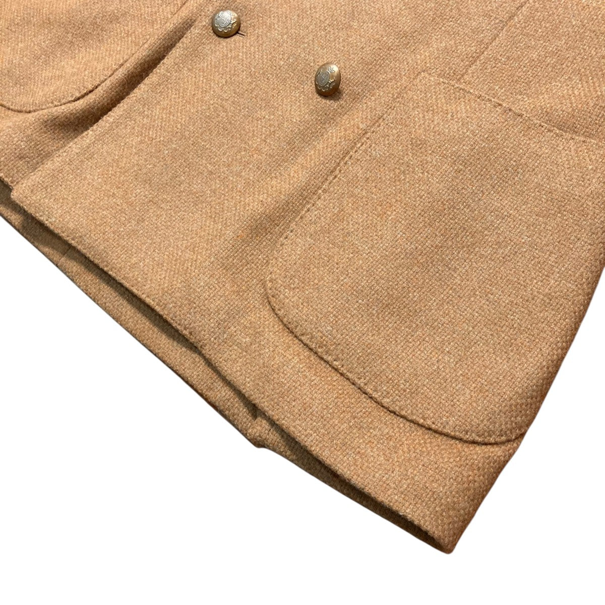 LARDINI(ラルディーニ) ウール ホップサック 6B ダブル ジャケット