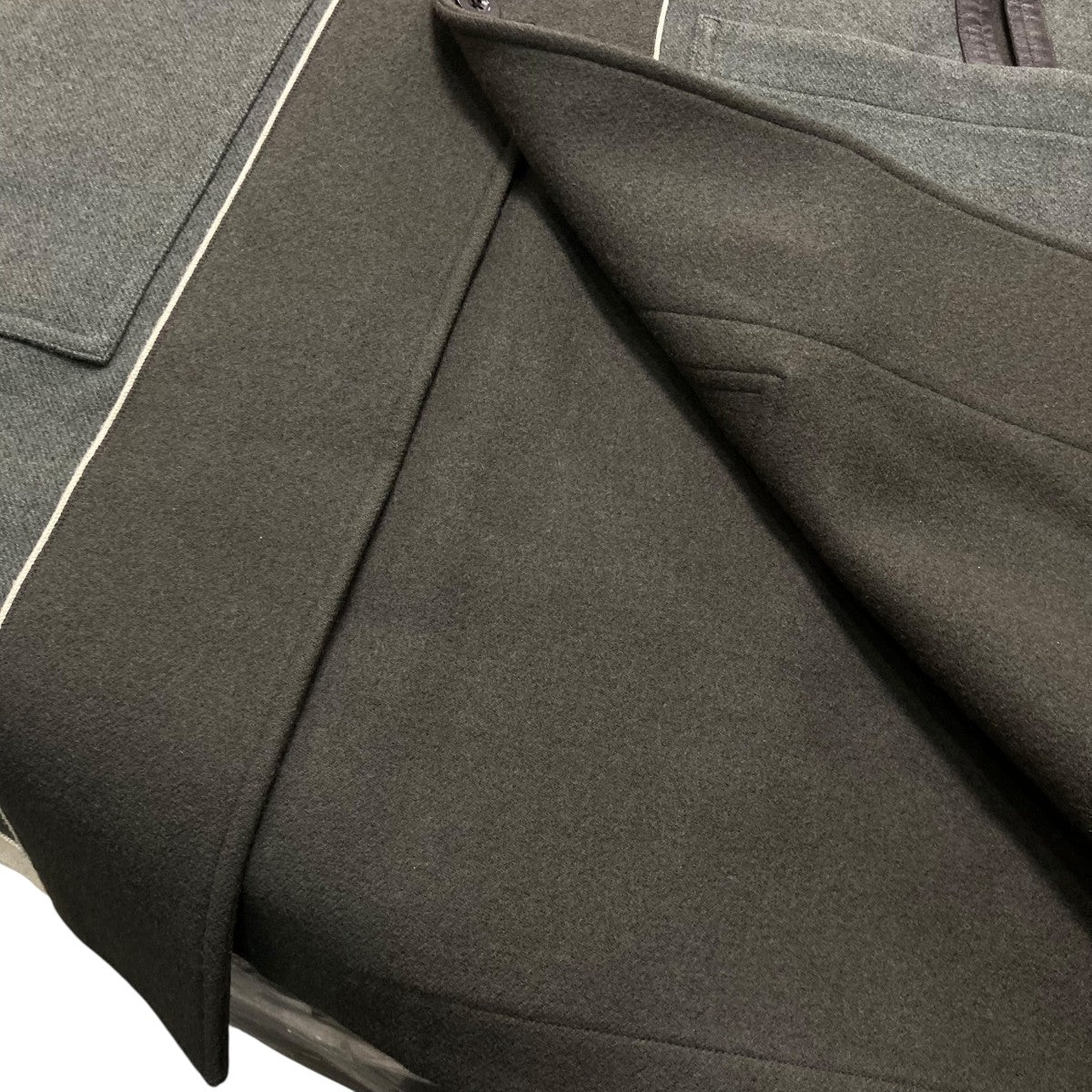 IRENISA 23AWREVERSIBLE SHAWL COLLAR COATリバーシブルコートIH 23FW C022 MSM 古着・中古-6枚目のアイテム画像