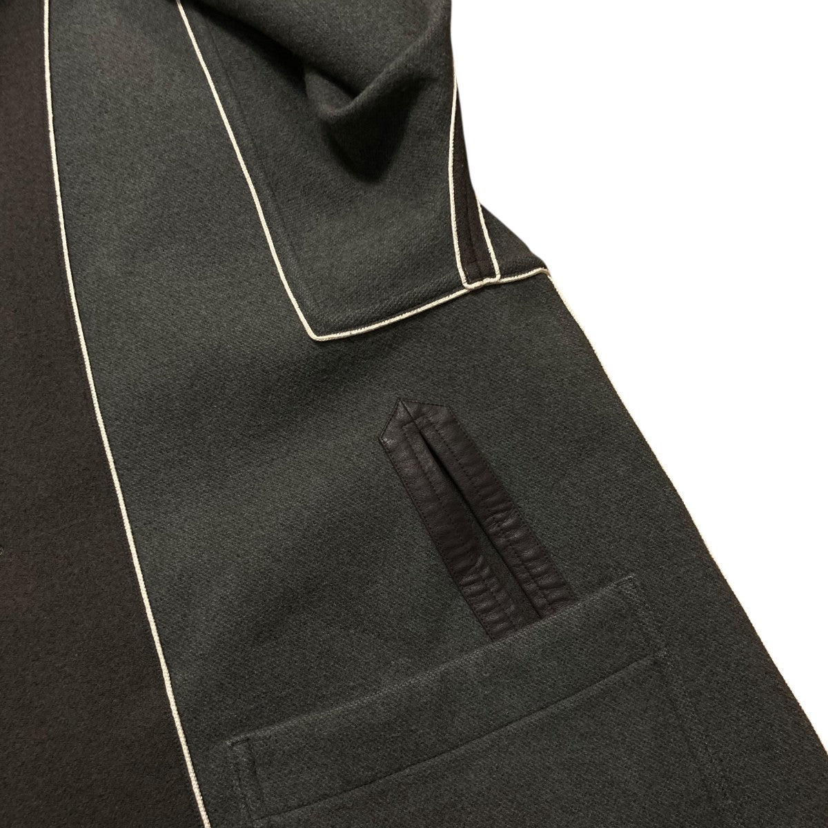 IRENISA 23AWREVERSIBLE SHAWL COLLAR COATリバーシブルコートIH 23FW C022 MSM 古着・中古-7枚目のアイテム画像