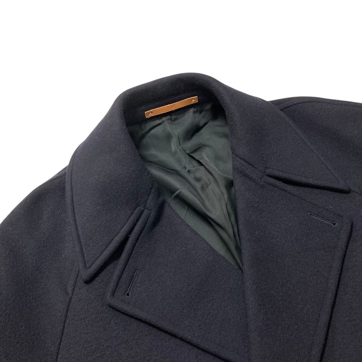 SCYE(サイ) ウールカシミヤメルトン オーバーサイズ ピーコート1121