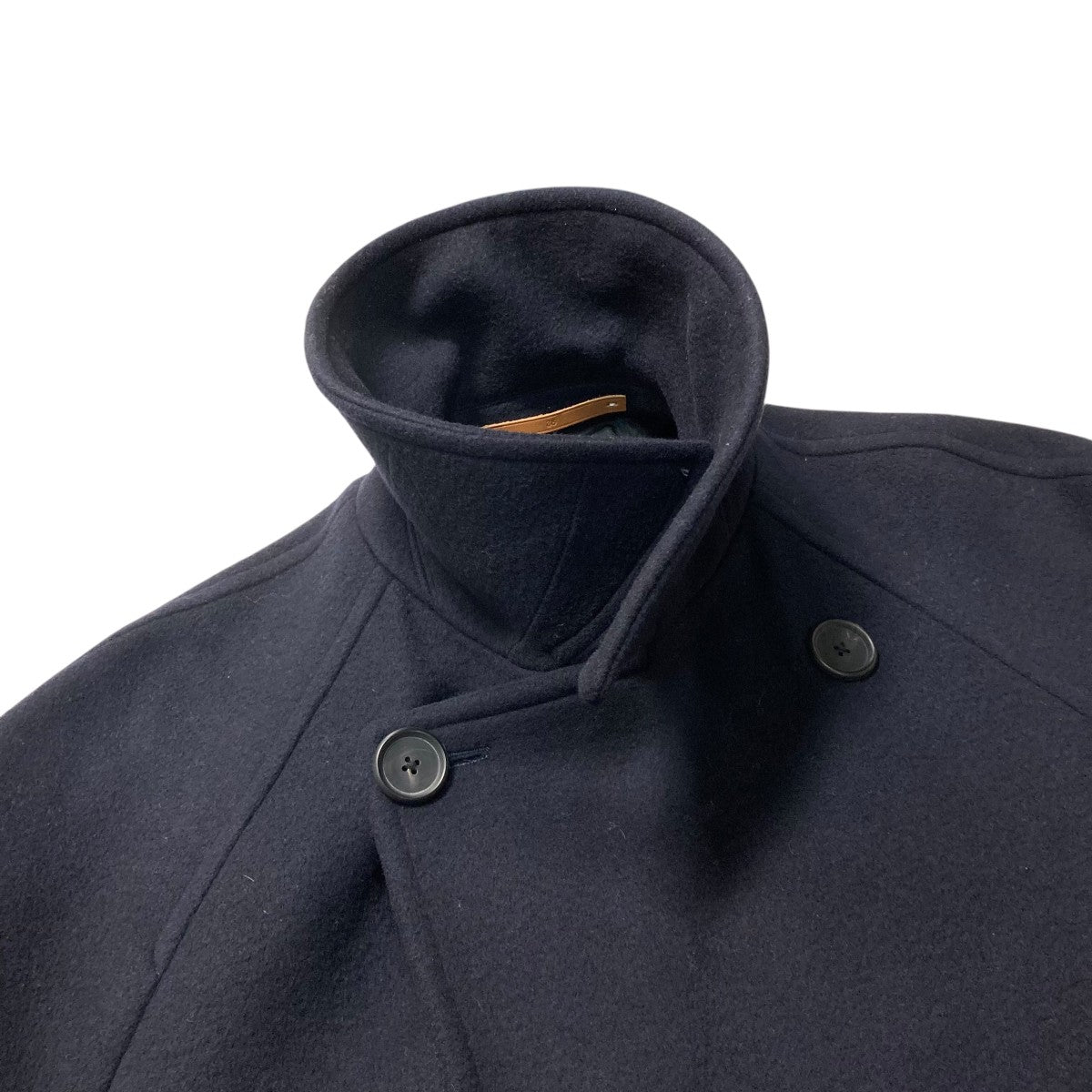 SCYE(サイ) ウールカシミヤメルトン オーバーサイズ ピーコート1121