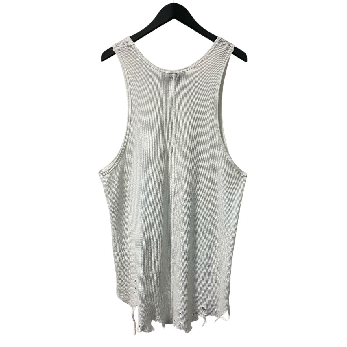 ANCELLM(アンセルム) DAMAGE WAFFLE TANK TOPダメージ加工ワッフル
