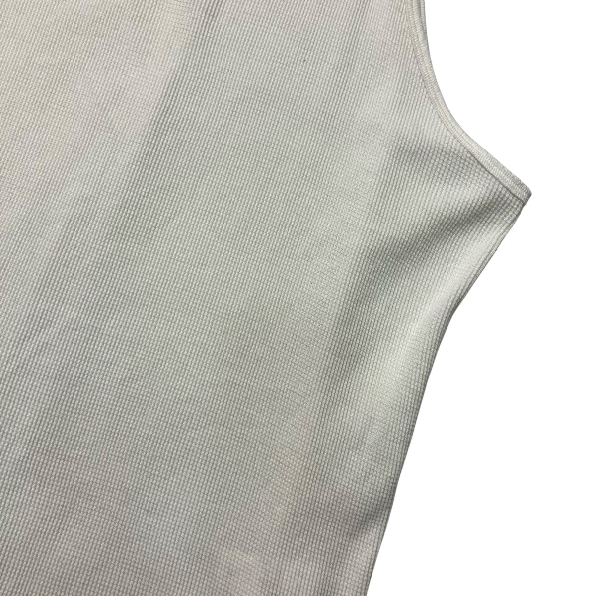 ANCELLM(アンセルム) DAMAGE WAFFLE TANK TOPダメージ加工ワッフル