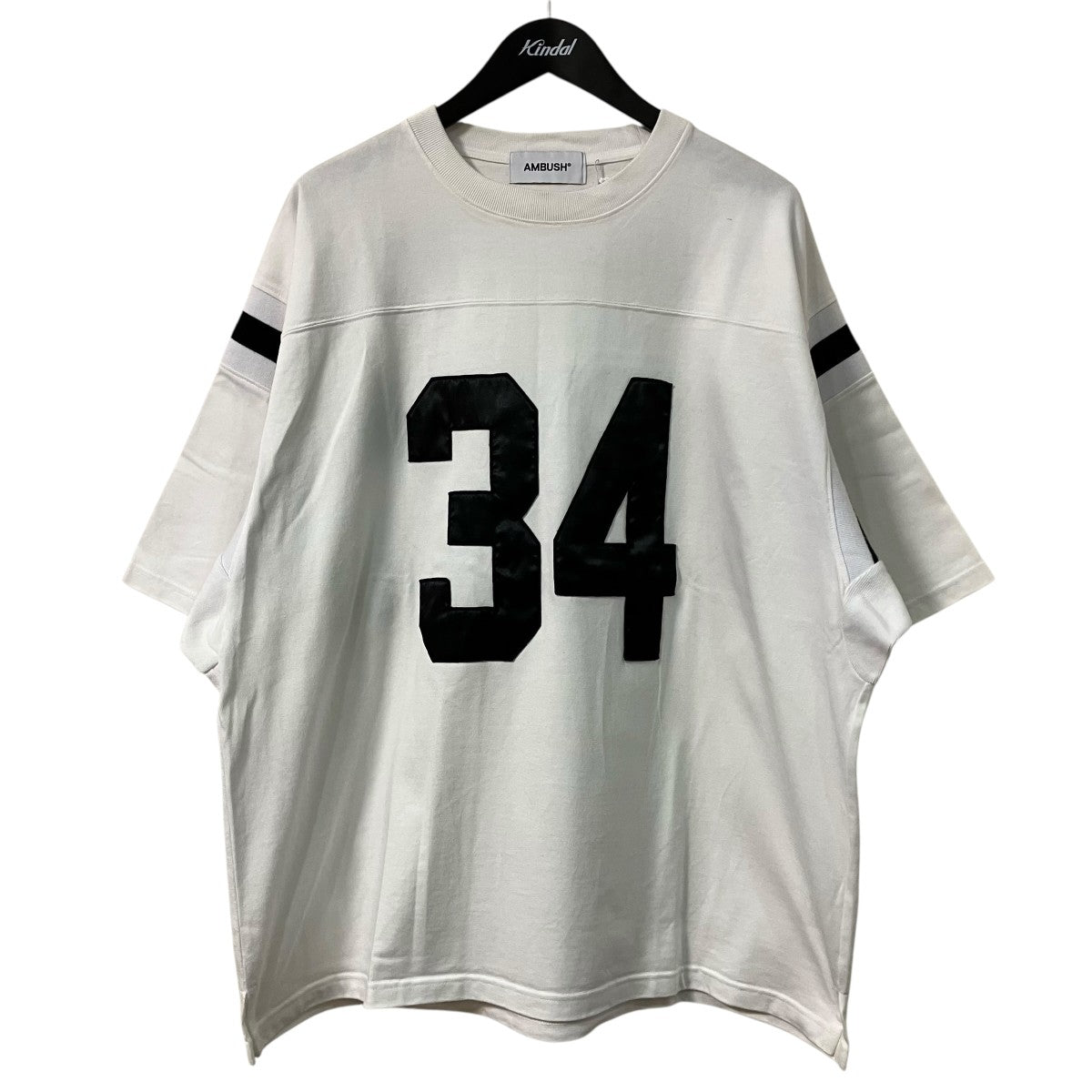 AMBUSH FOOTBALL S S T-SHIRTフットボールTシャツ12115763 古着・中古-1枚目のアイテム画像