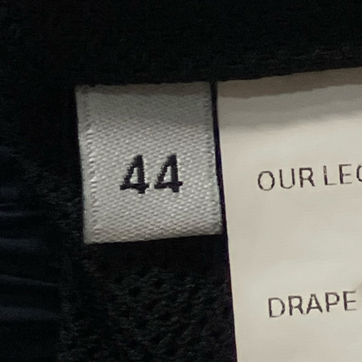 OUR LEGACY DRAPE TECH TRUNKSショートパンツM2214DDN 古着・中古-8枚目のアイテム画像
