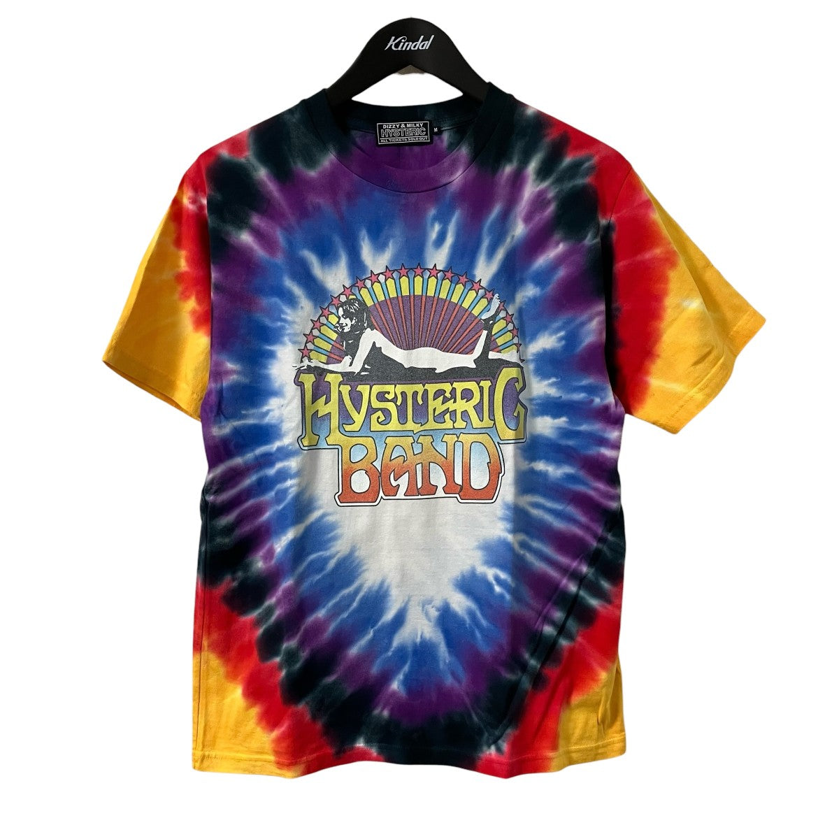 Hysteric Glamour HYSTERIC BAND TシャツコットンTシャツ02251CT41 古着・中古-1枚目のアイテム画像
