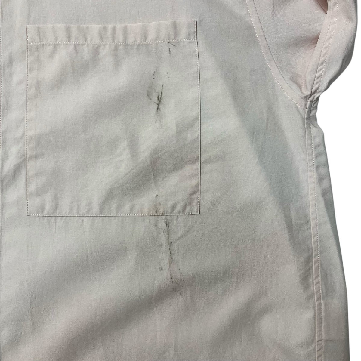 AURALEE(オーラリー) WASHED FINX TWILL BIG HALF SLEEVED SHIRTS半袖