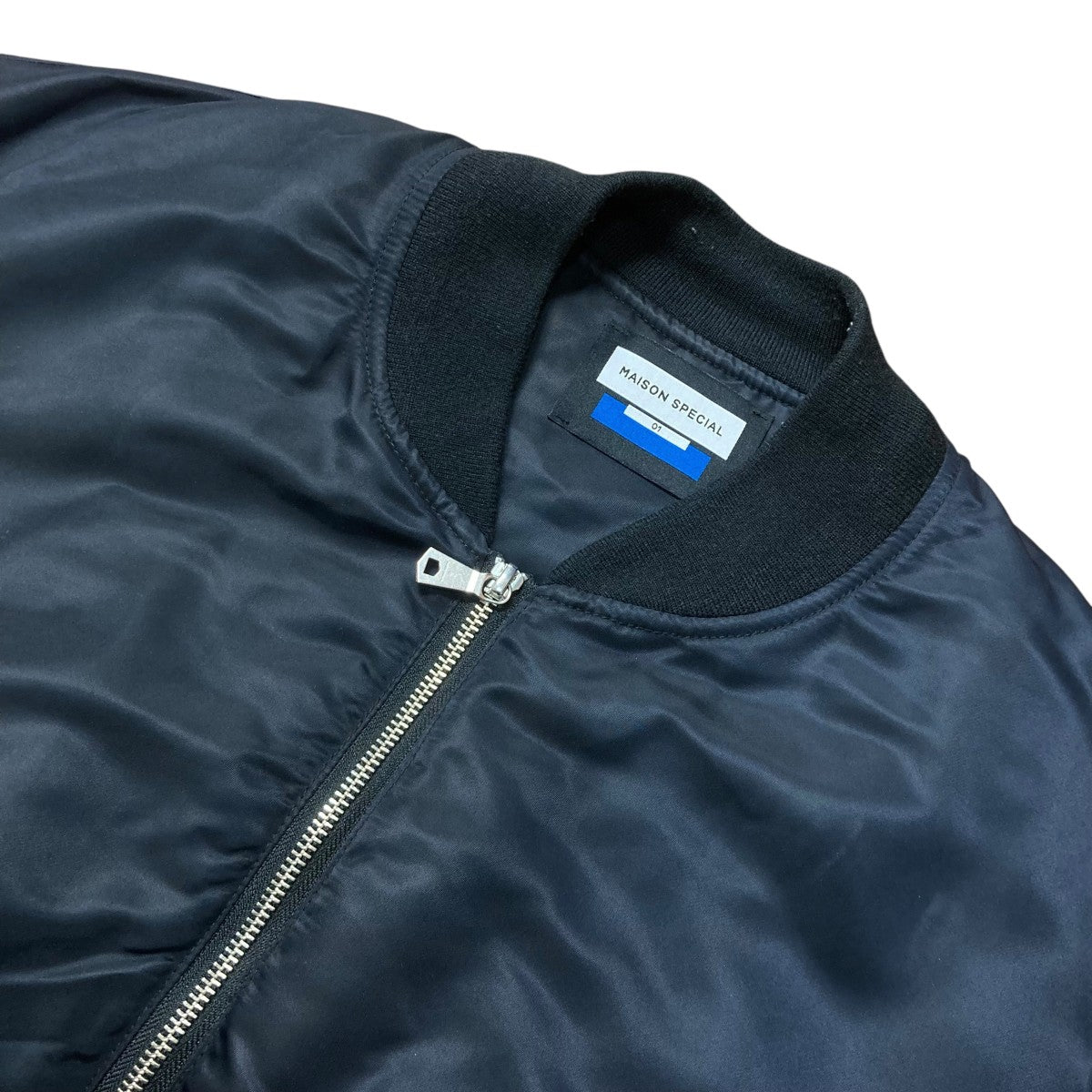 MAISON SPECIAL(メゾンスペシャル) Prime-Over Nylon MA-1 Bomber