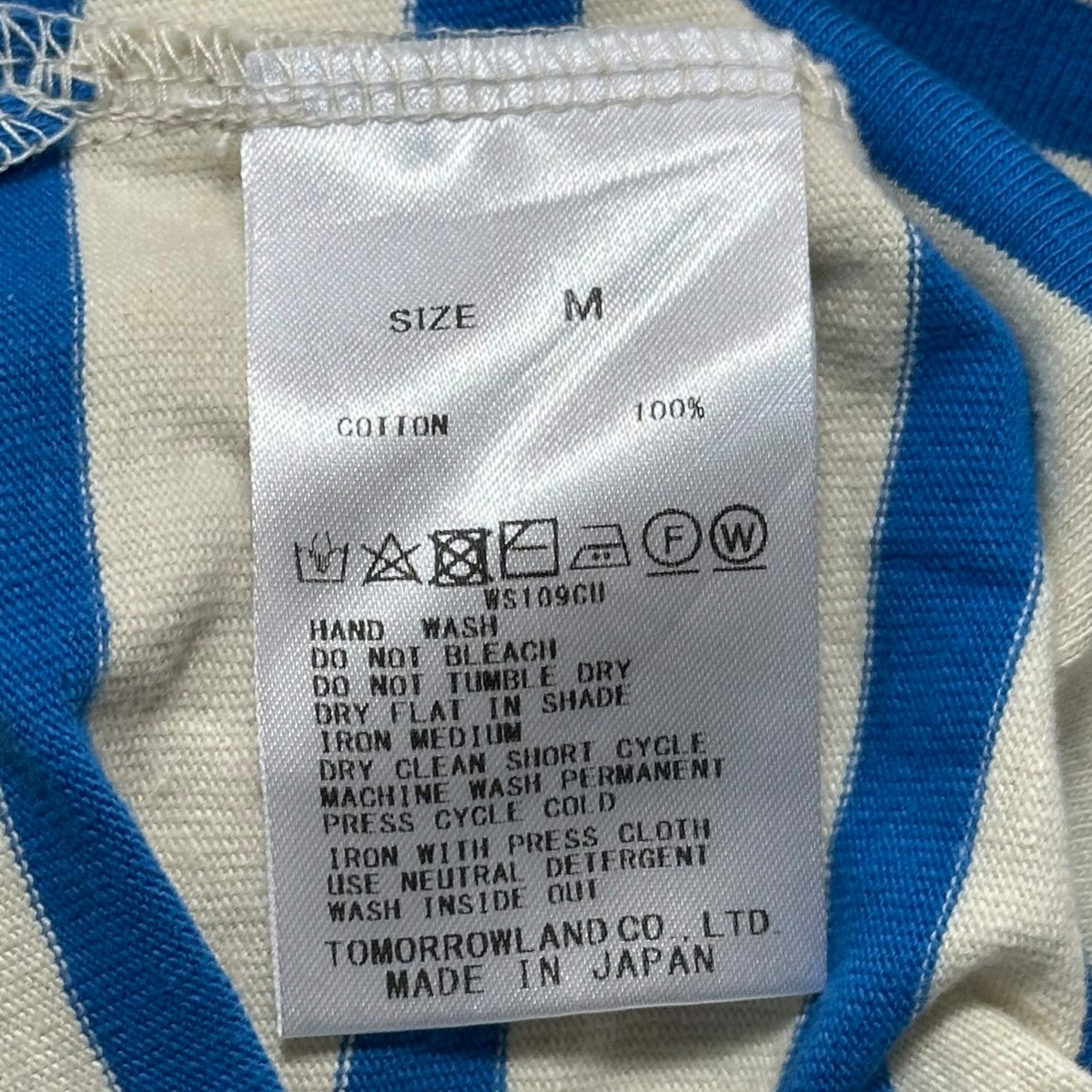 23SSドライコットン オーバーサイズドプルオーバーボートネックボーダーカットソー23033103103