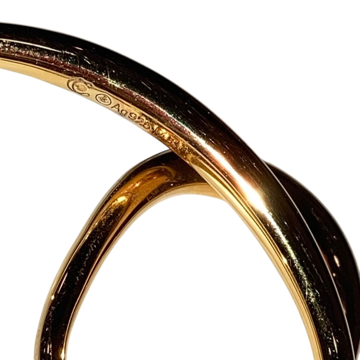 BAGUE HEARTゴールドリング