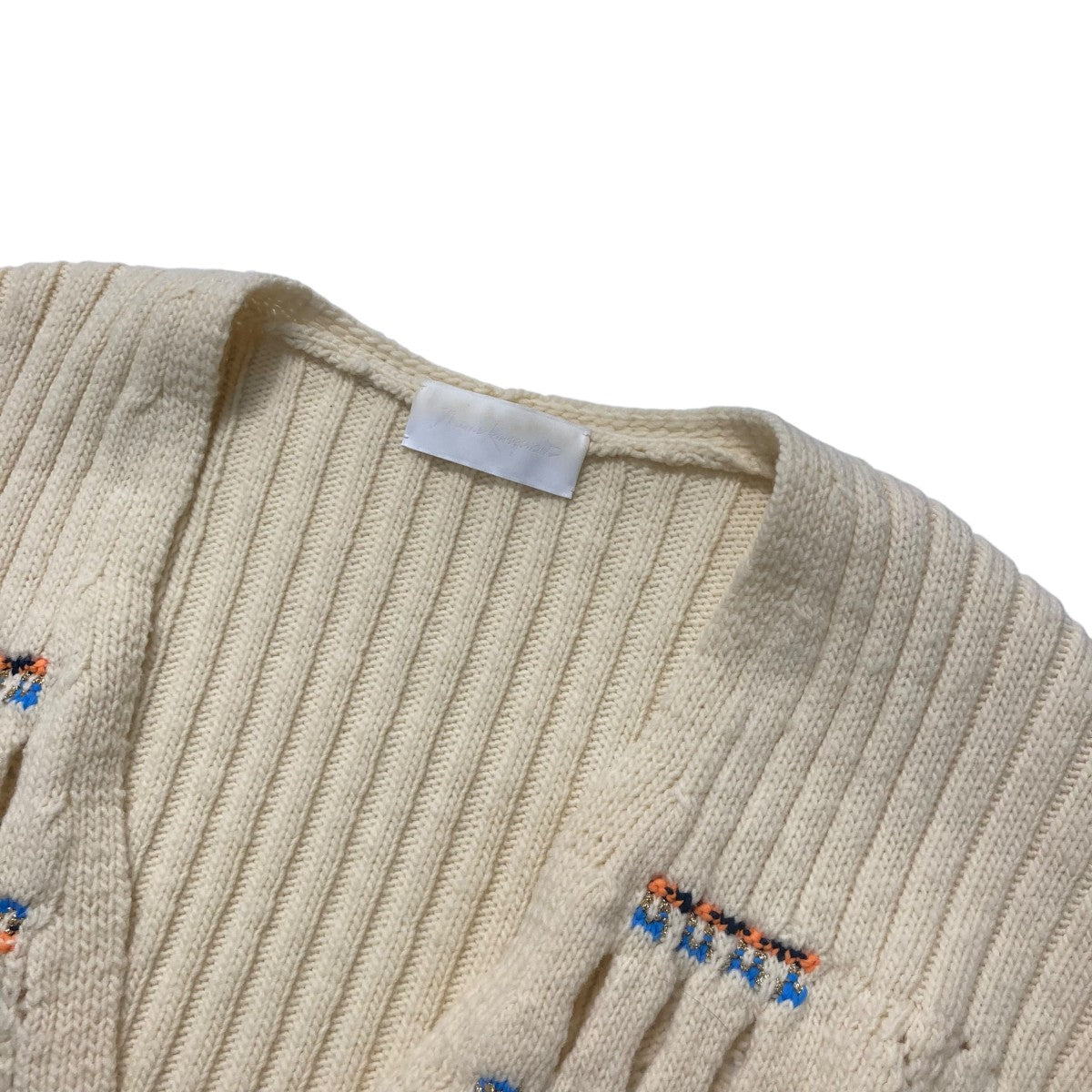 mame kurogouchi(マメクロゴウチ) Oversized Chunky Knit Cardigan