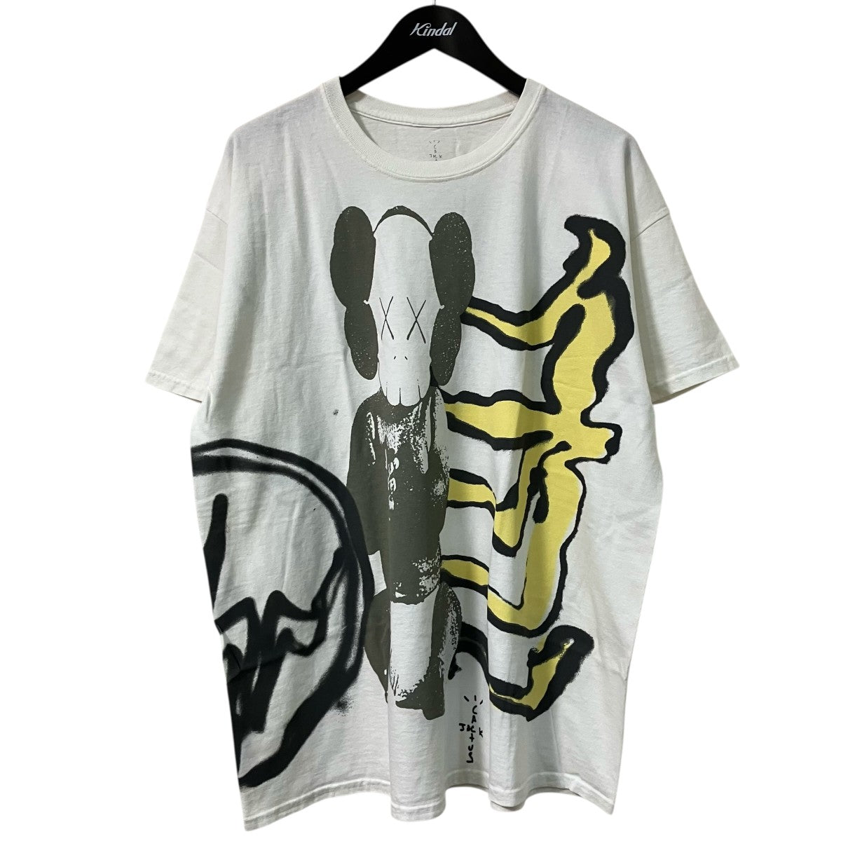 CACTUS JACK×KAWS×FRAGMENT DESIGN プリントＴシャツ 古着・中古-1枚目のアイテム画像