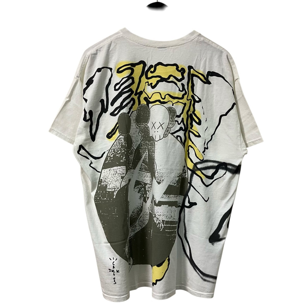 CACTUS JACK×KAWS×FRAGMENT DESIGN プリントＴシャツ 古着・中古-2枚目のアイテム画像
