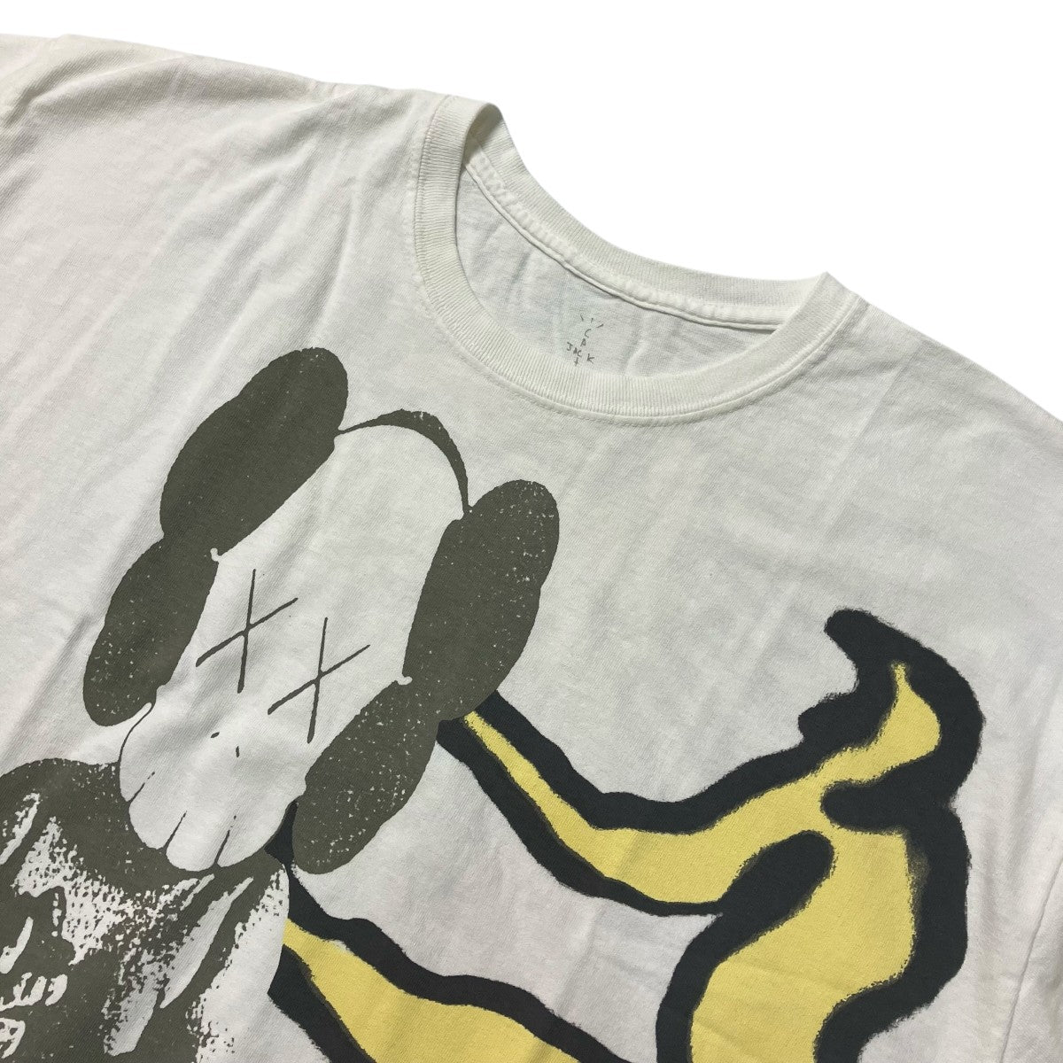 CACTUS JACK×KAWS×FRAGMENT DESIGN プリントＴシャツ 古着・中古-3枚目のアイテム画像