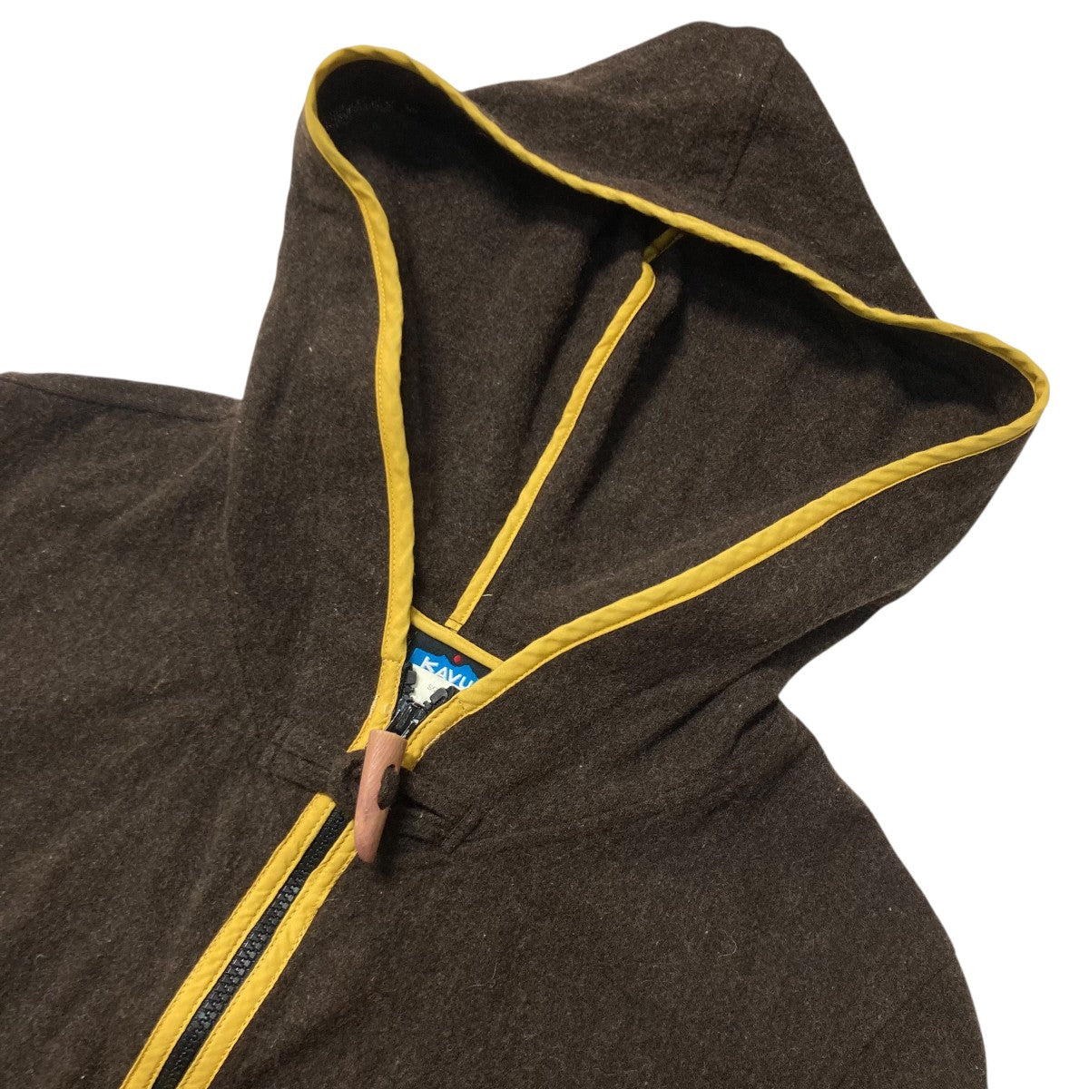 KAVU ライトウールフーディ 古着・中古-3枚目のアイテム画像