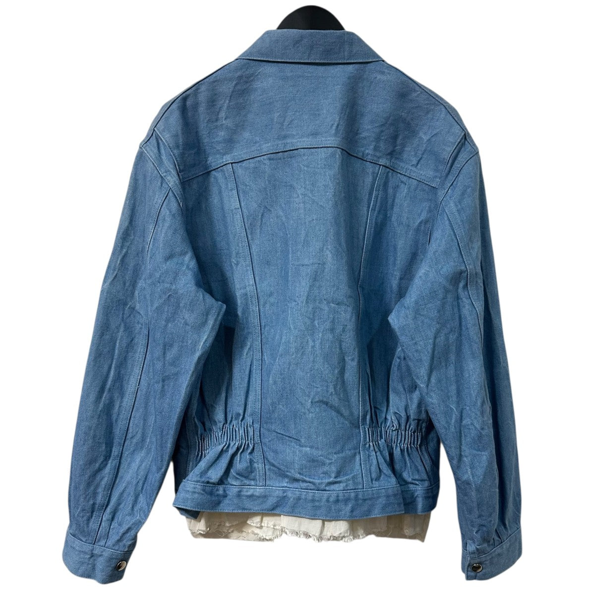 Midorikawa 24SSDENIM JACKETレイヤードデニムジャケットMID24SS BL02 古着・中古-2枚目のアイテム画像