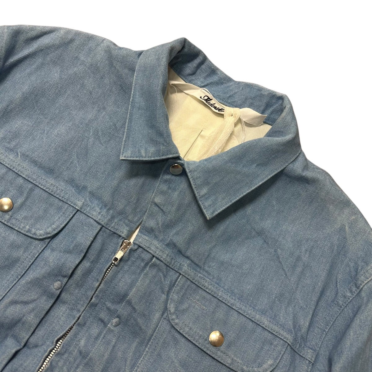 Midorikawa 24SSDENIM JACKETレイヤードデニムジャケットMID24SS BL02 古着・中古-3枚目のアイテム画像