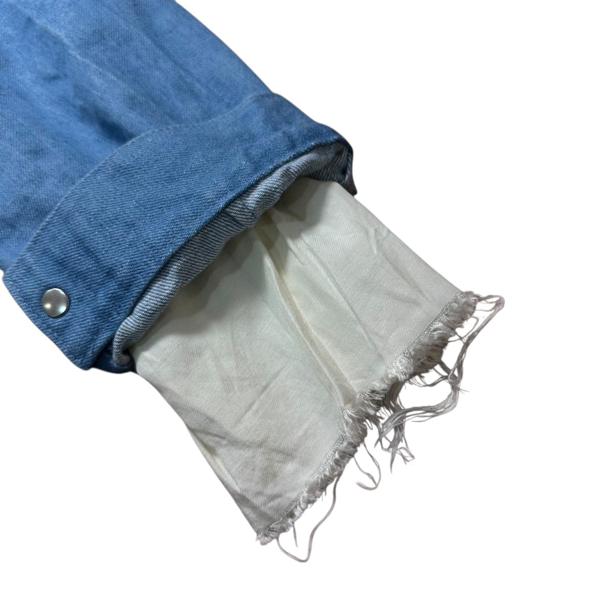 Midorikawa 24SSDENIM JACKETレイヤードデニムジャケットMID24SS BL02 古着・中古-5枚目のアイテム画像