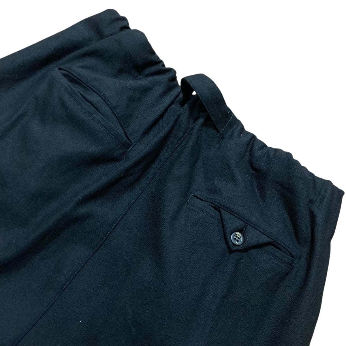 ANCELLM(アンセルム) BACKSATIN BELTLESS SLACKSスラックスANC