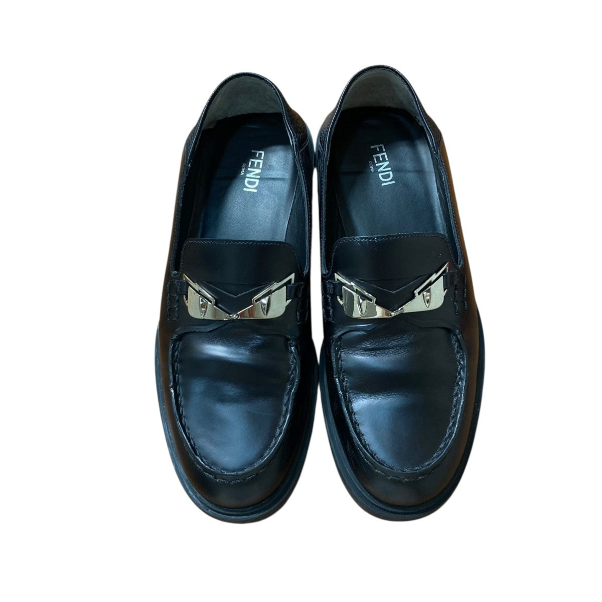 FENDI(フェンディ) モンスターローファー7D1082 7D1082 ブラック