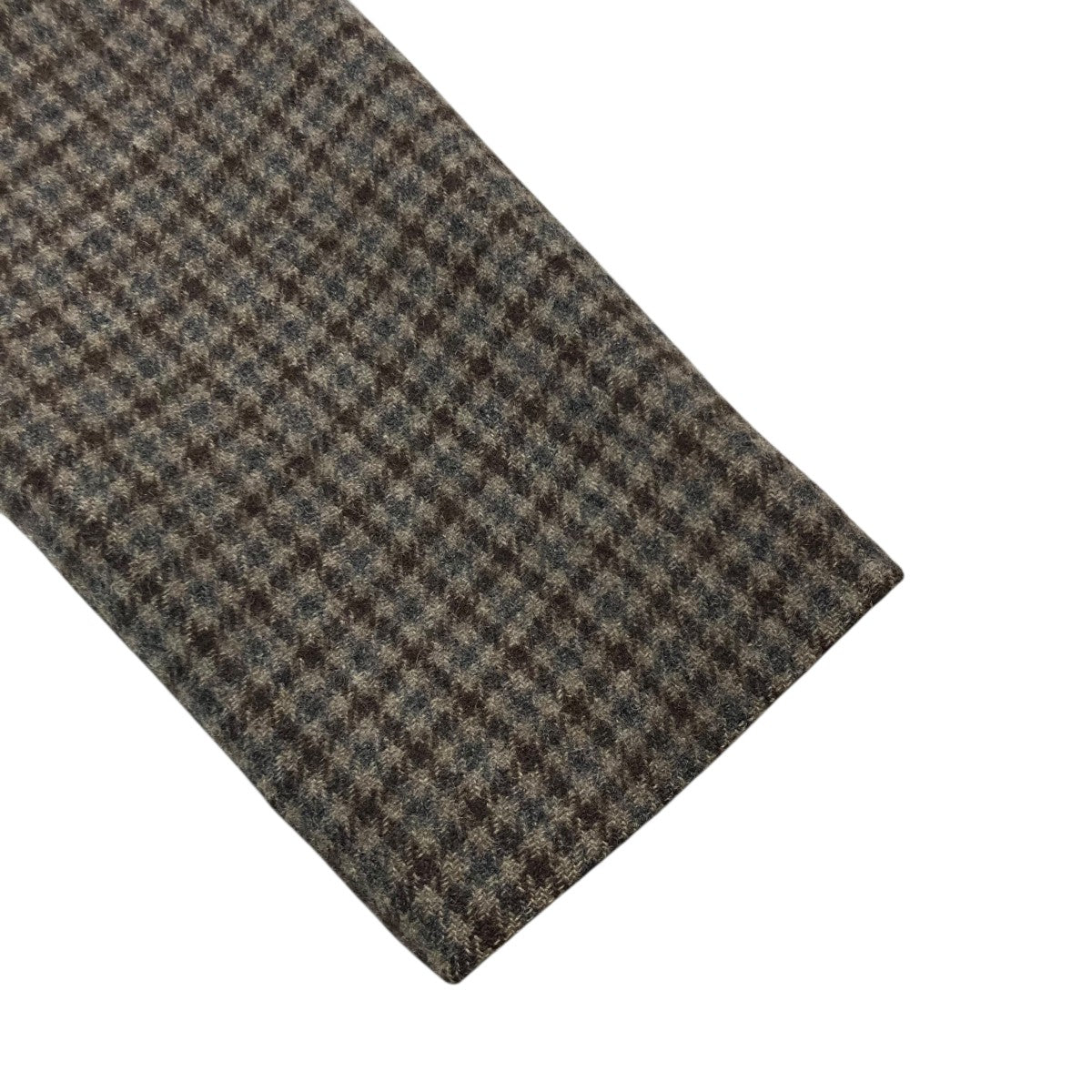 BALENCIAGA チェック柄 ダブルブレストコート BALENCIAGA(バレンシアガ) ウールチェックダブルブレストコートロング