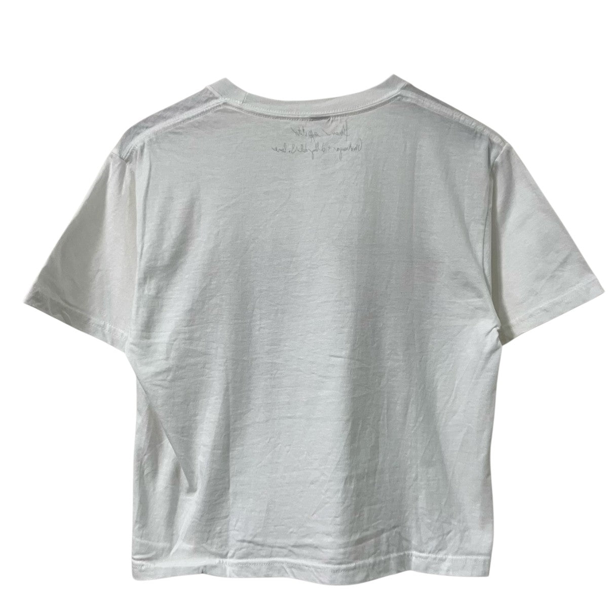 Cristaseya×LILLY DEL SALONE×Buon appetit CROPPED PIZZA TEEクロップド丈Ｔシャツ 古着・中古-2枚目のアイテム画像