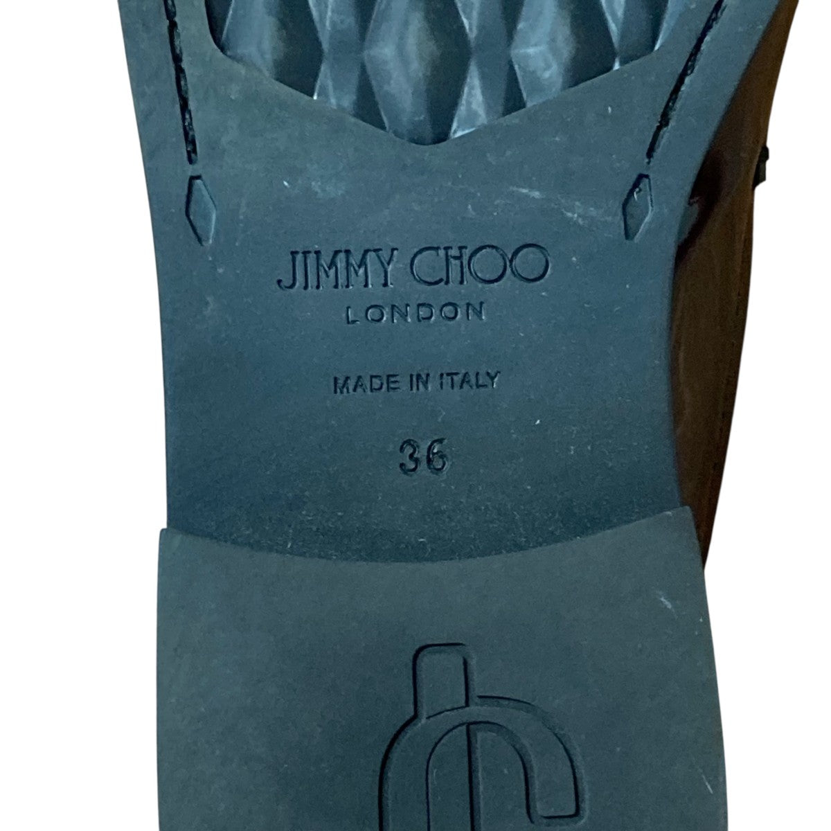 JIMMY CHOO パールタッセル付きローファー 古着・中古-6枚目のアイテム画像