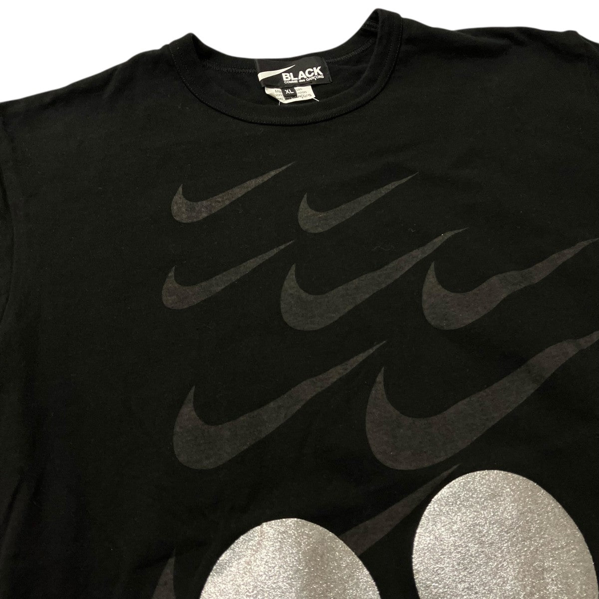 BLACK COMME des GARCONS×NIKE 25SS半袖Tシャツ1O T103 古着・中古-3枚目のアイテム画像