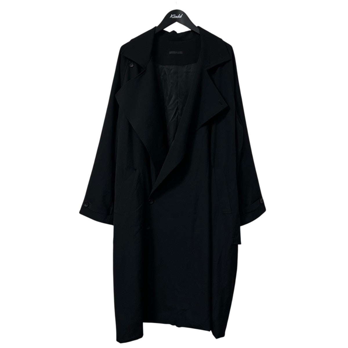 BISHOOL(ビシュール) Wool Gabardine Double Long Coatウールダブル