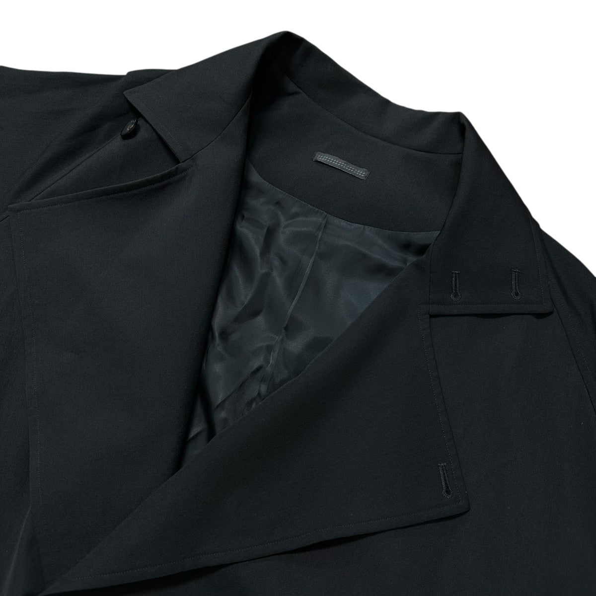 BISHOOL(ビシュール) Wool Gabardine Double Long Coatウールダブル