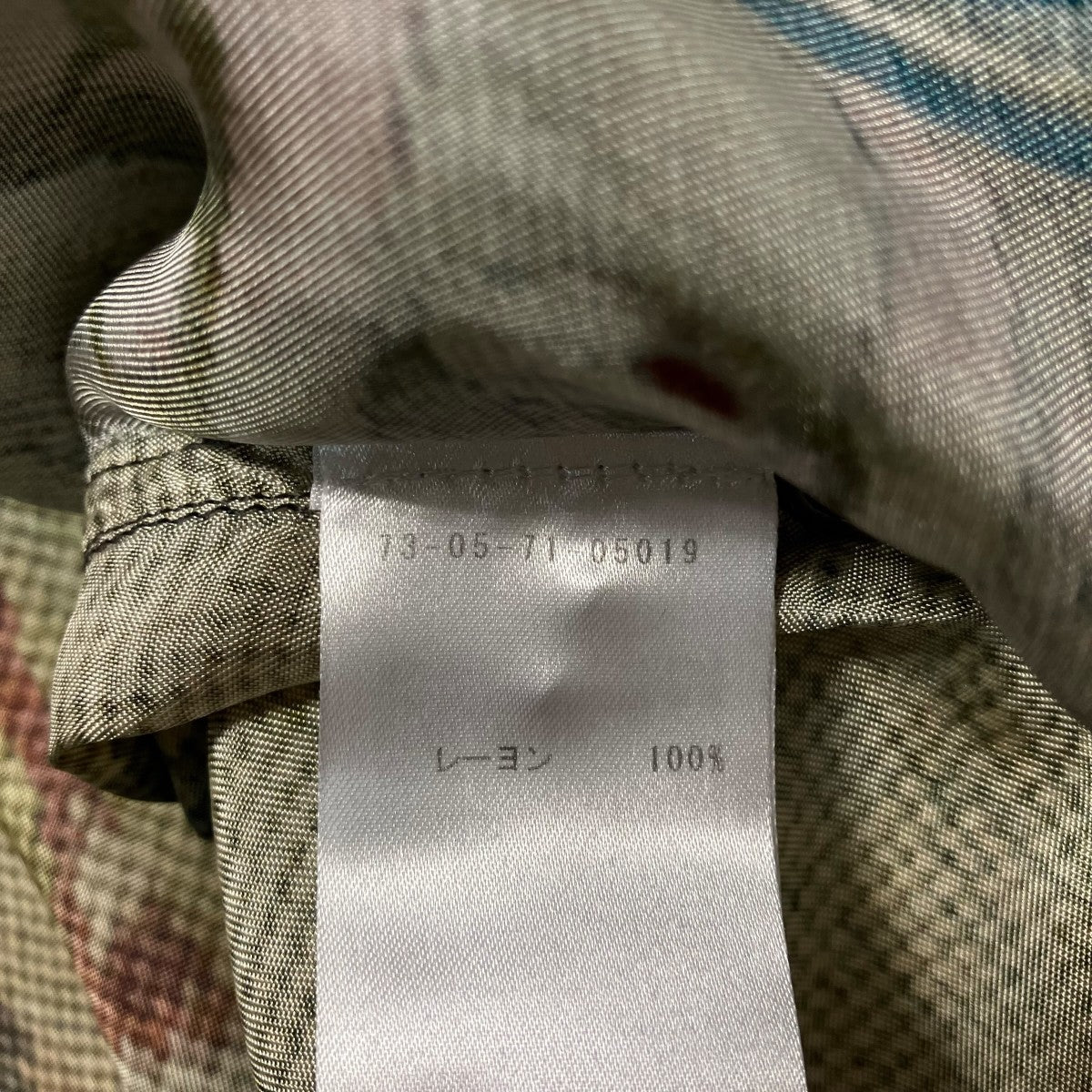 DRIES VAN NOTEN 総柄開襟シャツ73057105019 古着・中古-6枚目のアイテム画像