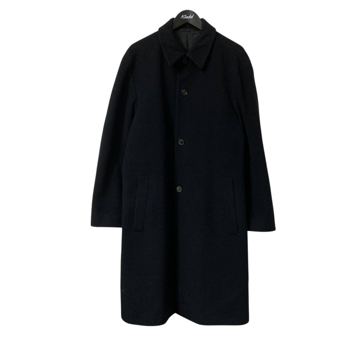 HUGO BOSS ブークレヤーン ウールコート ネイビー サイズ48 Coats in Blue by HUGO BOSS | Men