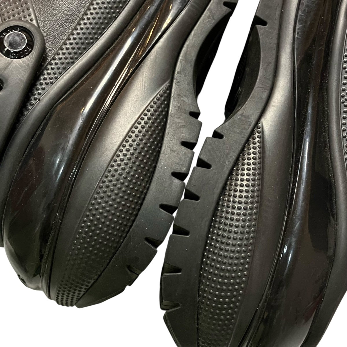 crocs(クロックス) MEGA CRUSH CROG厚底サンダル ブラック サイズ W8