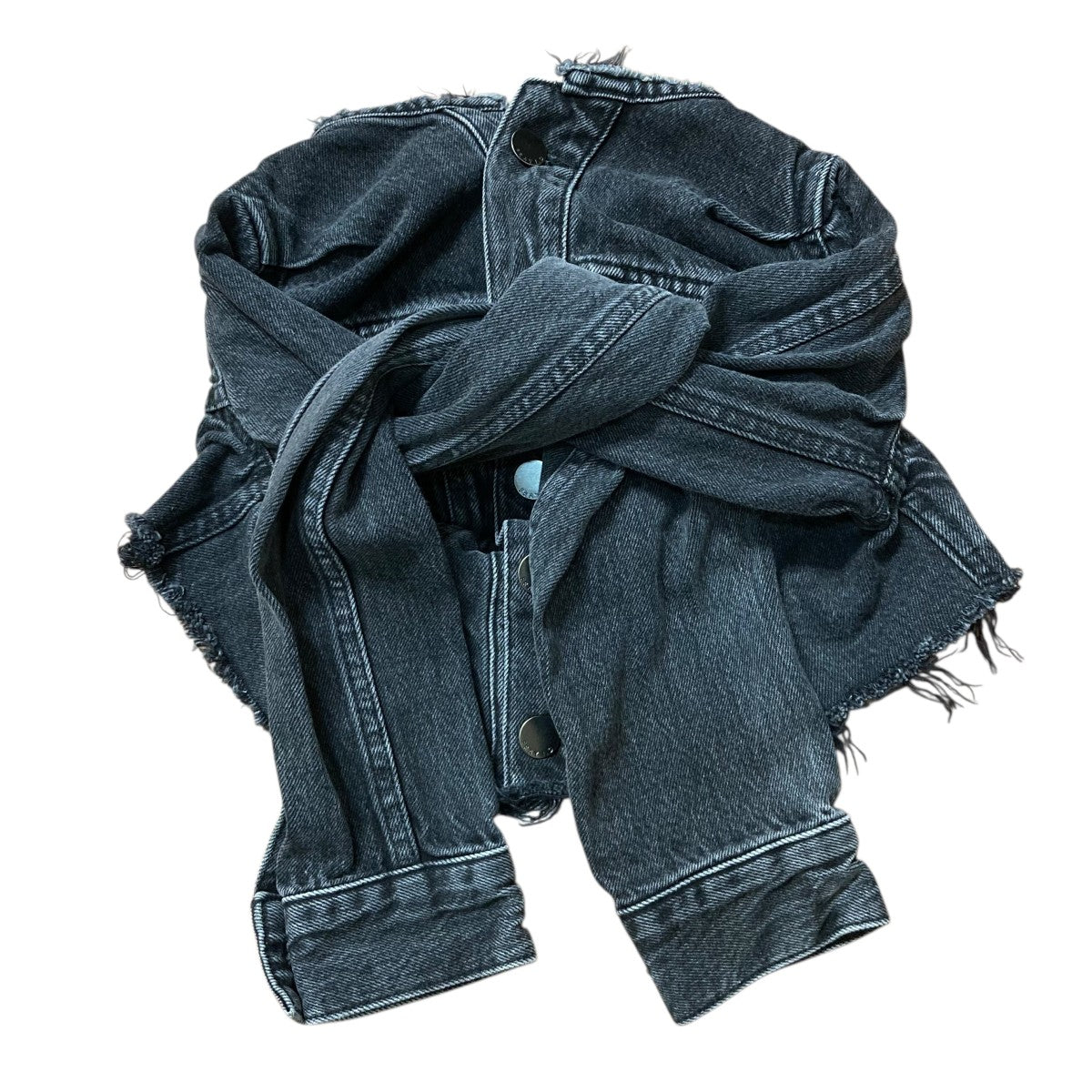 【美品】FRAY I.D フレイアイディー　デニムビスチェベルト FRAY ID(フレイアイディー) デニムビスチェベルトデニムベルト